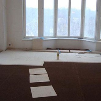 Сухая стяжка пола: все ее преимущества Сухая стяжка пола: все ее преимущества