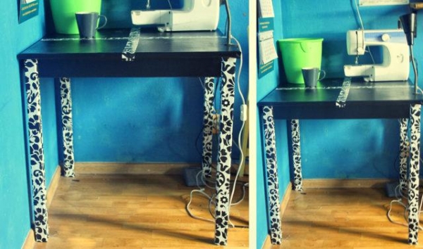 Как правильно обклеить стол самоклеющейся пленкой? Как правильно обклеить стол самоклеющейся пленкой?