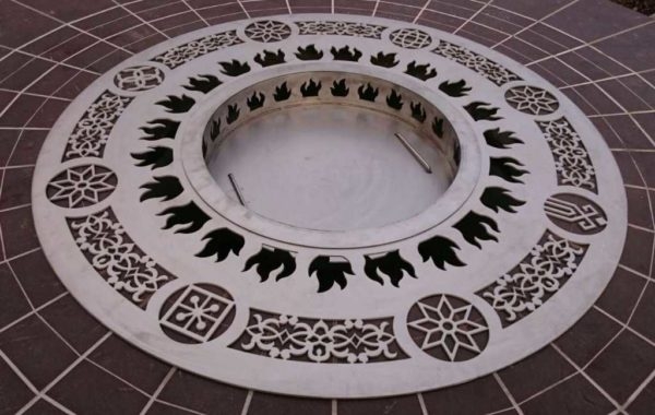 Как сделать костровище на даче, во дворе