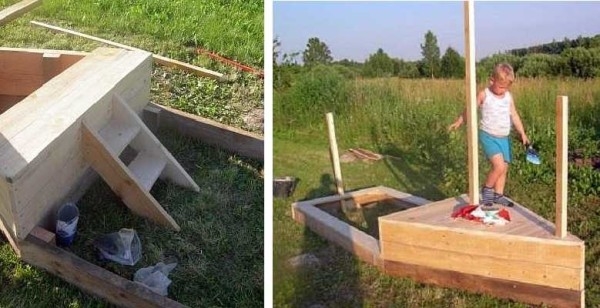 Как и из чего сделать песочницу Как и из чего сделать песочницу