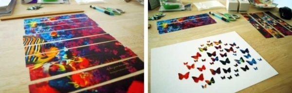 Трафареты бабочек для декора