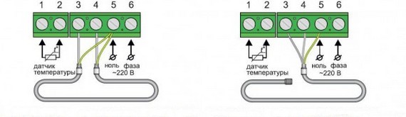 Установка терморегулятора теплого пола &mdash; схема подключения, советы