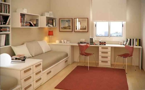 Интерьер маленькой комнаты своими руками