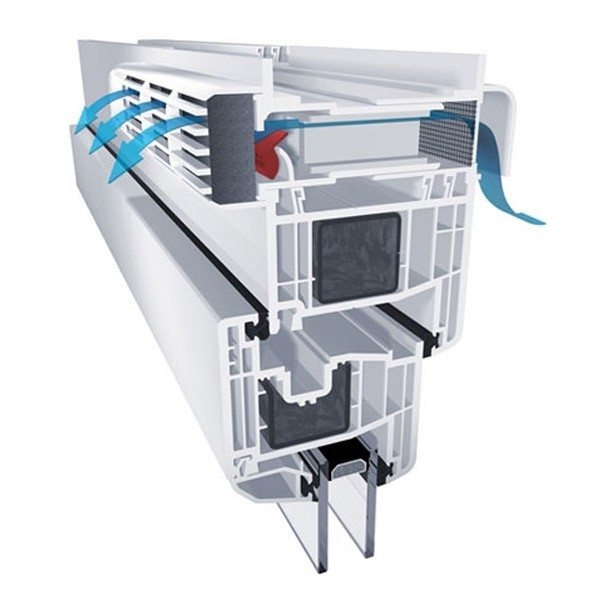 Вентиляционный клапан для пластиковых окон – залог здорового микроклимата в доме