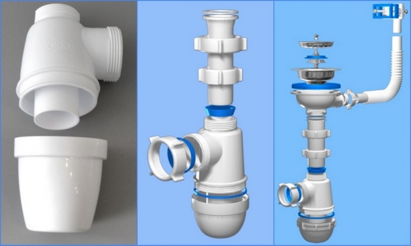 Виды гидрозатворов для канализации, как работают, монтаж