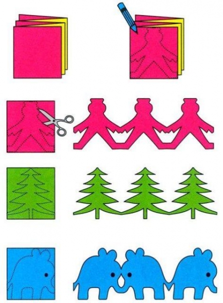 Какие можно сделать поделки из бумаги и клея и ножниц Какие можно сделать поделки из бумаги и клея и ножниц