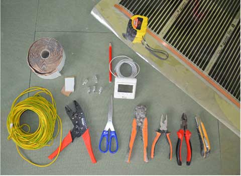 Пленочный теплый пол под ламинат: технология монтажа Пленочный теплый пол под ламинат: технология монтажа