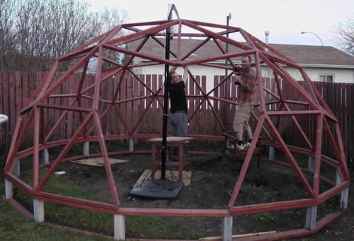 Купольная теплица: расчет конструкции Купольная теплица: расчет конструкции