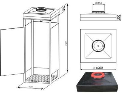 Летний душ для дачи с подогревом воды &mdash; максимум комфорта своими руками