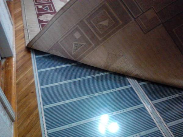 Удобен ли мобильный теплый пол и хорошо ли обогревает