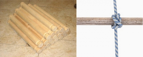 Как сделать веревочную лестницу своими руками