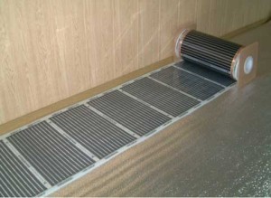 Тёплый пол под линолеум: установка и схема подключения Тёплый пол под линолеум: установка и схема подключения