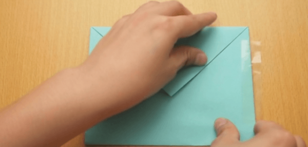 Как правильно сделать конверт без клея