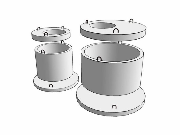 Бетонные кольца для канализации — размеры, виды и особенности монтажа