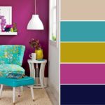 С чем и как сочетать цвет фуксия при оформлении интерьера