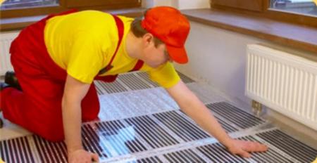 Инфракрасный теплый пол: что нужно для монтажа