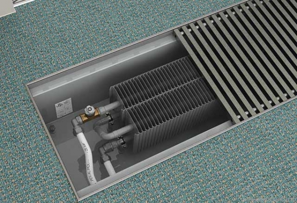 Конвектор, встраиваемый в пол – инновационное решение для обогрева дома