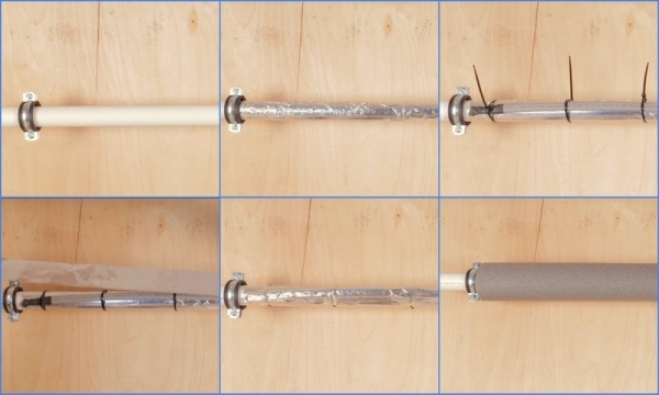 Утепление водопроводных труб в земле своими руками