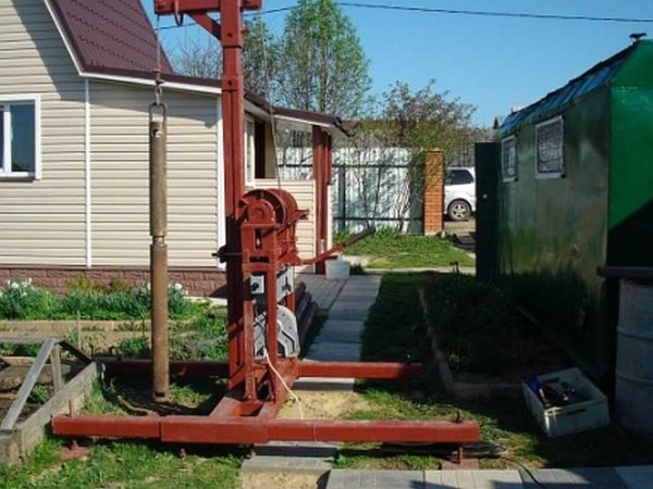 Самодельные буровые установки