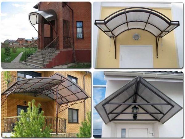 Делаем навес (козырек) над крыльцом частного дома Делаем навес (козырек) над крыльцом частного дома