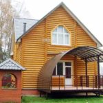 Делаем навес (козырек) над крыльцом частного дома Делаем навес (козырек) над крыльцом частного дома