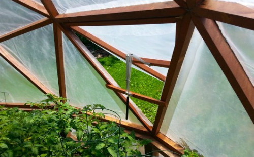 Купольная теплица: расчет конструкции Купольная теплица: расчет конструкции