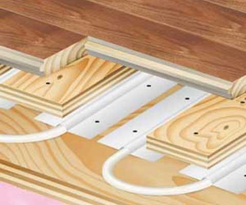 Теплый пол на деревянный пол: возможные варианты устройства Теплый пол на деревянный пол: возможные варианты устройства