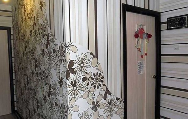 Обои в коридор: выбор типа, цвета, комбинирование Обои в коридор: выбор типа, цвета, комбинирование