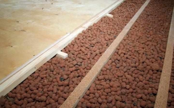 Утепление пола керамзитом: вариант бюджетный и эффективный
