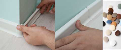 Как крепится пластиковый плинтус: секреты монтажа