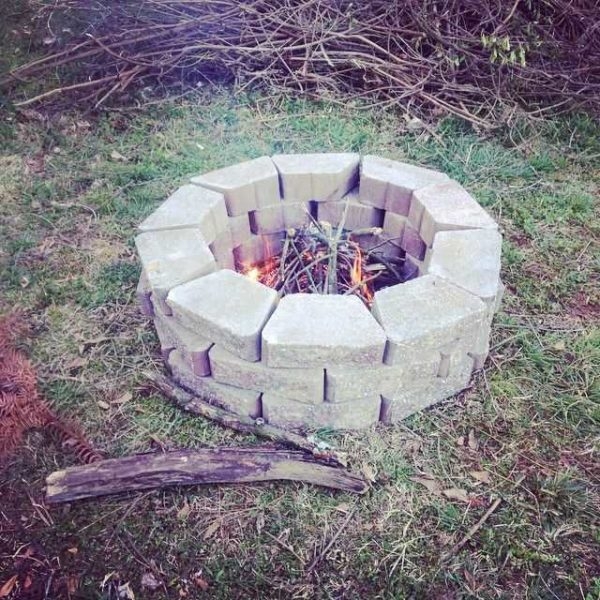 Как сделать костровище на даче, во дворе