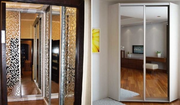 Угловой шкаф купе в гардеробную, спальню, прихожую