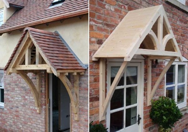 Делаем навес (козырек) над крыльцом частного дома Делаем навес (козырек) над крыльцом частного дома