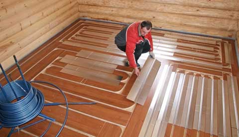 Теплый пол на деревянный пол: возможные варианты устройства Теплый пол на деревянный пол: возможные варианты устройства