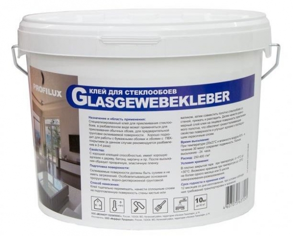 Выбираем подходящий клей для стеклообоев