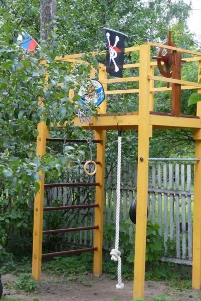 Как сделать детскую площадку самостоятельно: 70 фото реальных построек Как сделать детскую площадку самостоятельно: 70 фото реальных построек