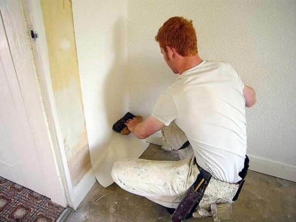 Как правильно приклеить обои на ДСП Как правильно приклеить обои на ДСП