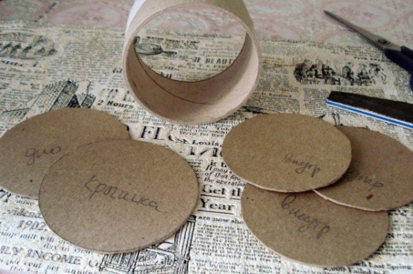 Как сделать шкатулку из бобины от скотча