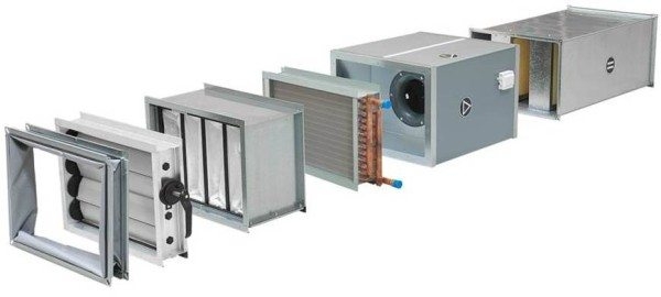 Приточная вентиляция: варианты исполнения