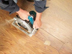 Ремонт пола из ламината: как недопустить деформации и царапин Ремонт пола из ламината: как недопустить деформации и царапин