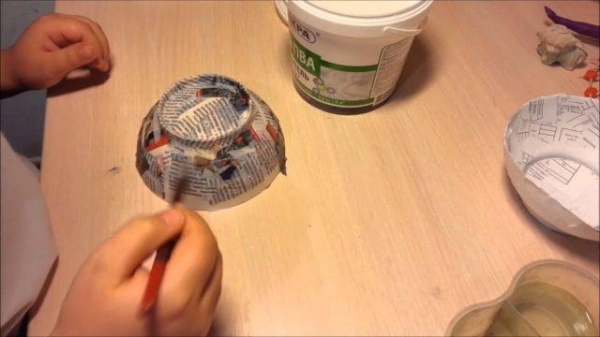 Как правильно сделать папье маше