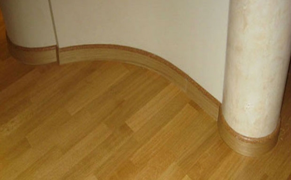 Плинтус напольный полиуретановый широкий: описание, характеристики, монтаж