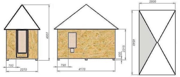 Как построить птичник на 10-20 кур своими руками