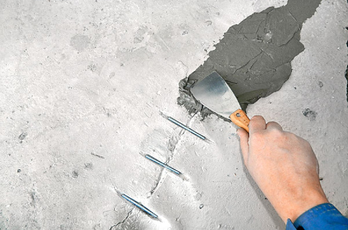 Что делать, если бетон крошится Что делать, если бетон крошится