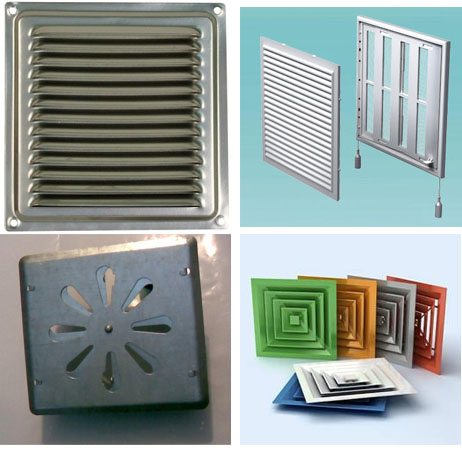 Вентиляционные металлические решетки – виды, особенности и установка Вентиляционные металлические решетки – виды, особенности и установка