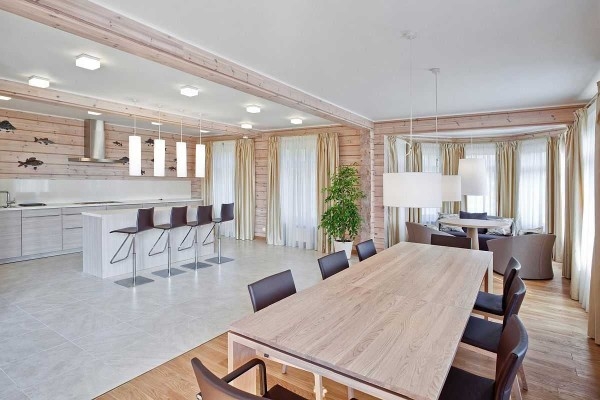 Дизайн деревянного дома внутри в фото и видео Дизайн деревянного дома внутри в фото и видео