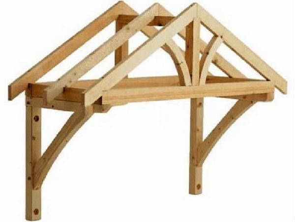 Делаем навес (козырек) над крыльцом частного дома Делаем навес (козырек) над крыльцом частного дома