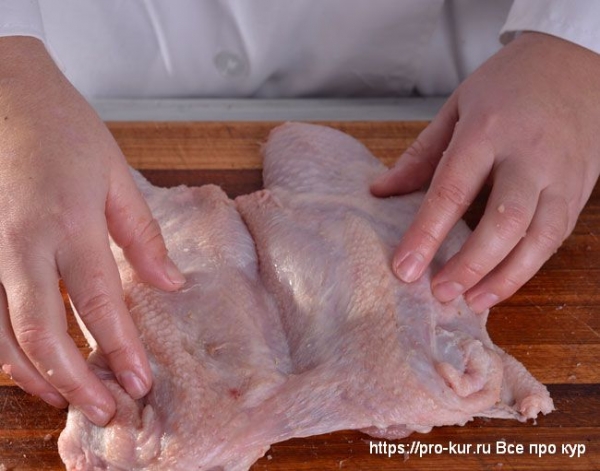 Удаление костей из курицы — способы и советы