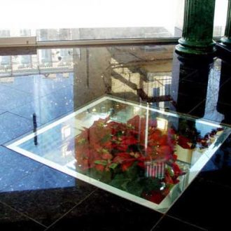 Стеклянный пол &ndash; изысканный дизайн вашего дома