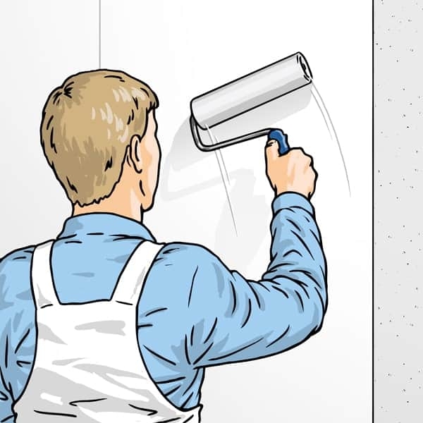 Как самостоятельно поклеить обои в спальне